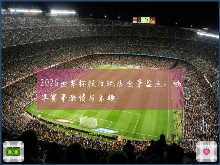 2026世界杯投注玩法全景盘点，畅享赛事激情与乐趣